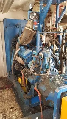 USED SJ PETRO SJ-300 TRIPLEX MUD PUMP