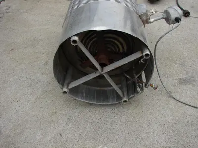 SPC4821  Reactor 50 gallon Alloy Crafts chemical reactor, 50 psi internal, 125 psi jacket, 3/4 hp agitator
