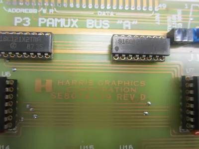 USED Heidelberg Harris SE80TA129 Pia Pamus Interface Board
