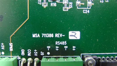 MSA 711386 Chillgard Front Panel Control Board Rev. 2 Used