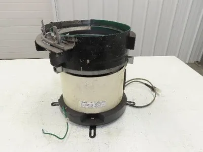 Piezo Vibratory Bowl Feeder 230mm Base Small Parts Sorter 3/16" Pin