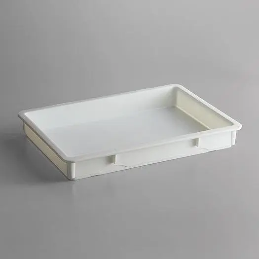 Baker's Mark 18" x 26"  White - Red - Green - Blue - Yellow - Blue  Heavy-Duty Polypropylene Dough Proofing Box