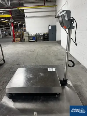 USED Ohaus Ohaus Champ II Platform Scale, S/S, 250 lbs