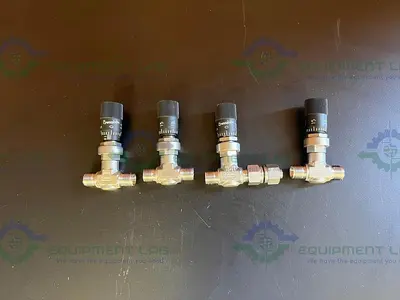 USED SWAGELOK SS-6L-MH STAINLESS STEEL HIGH FLOW METERING VALVE 3/8" TUBE FITTING