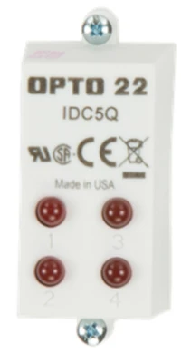 Opto 22 IDC5Q Quad Pak 4-Channel AC/DC Input, 12-32 VAC/10-32 VDC, 5 VDC Logic [New]