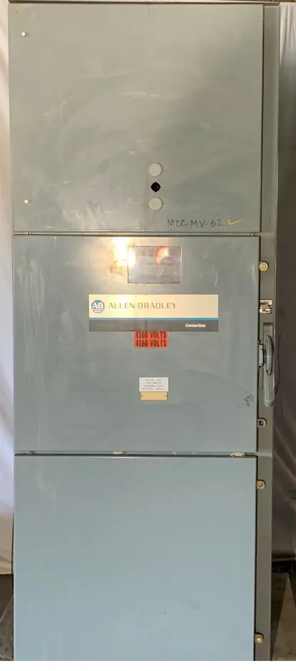 Allen Bradley Centerline Motor Control Center, 5000V/800A Bus, w