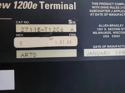USED ALLEN-BRADLEY 2711E-T12C6