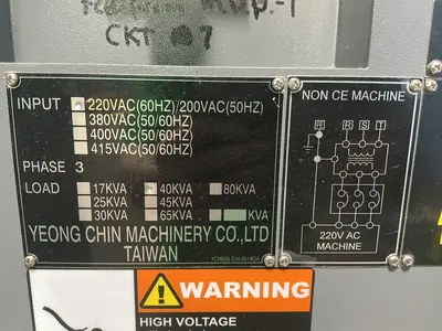 Used 2011 YCM NSV102A Vertical Machining Centers Ohio US | HGR 24 #1413268