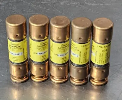 Bussmann LPN-RK-8SP Ultimate Protector fuse 250VAC 125 VDC box w/5 (BIN434)