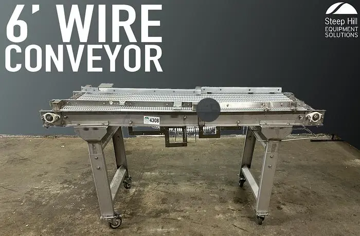 6' Wire Conveyor