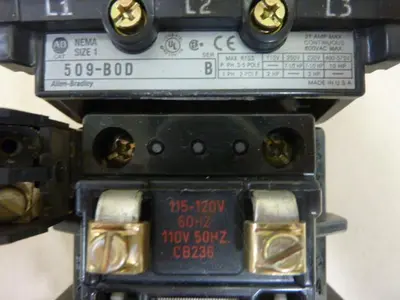USED ALLEN BRADLEY 509-BOD SER B W27