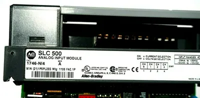 USED ALLEN BRADLEY 1746-NI4 INPUT MODULE SER.A 1746NI4