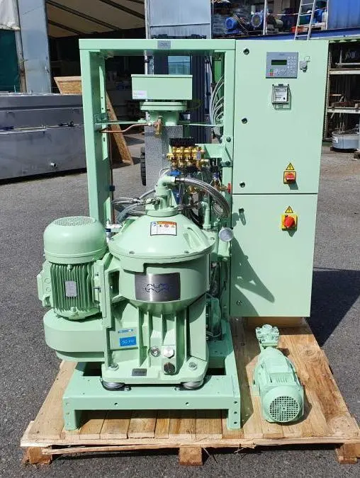 Alfa-Laval P-626 lube oil purifier module, 316SS.