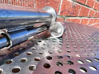 Stainless Steel  Pointed-Plunger Lance Sampler Probe w/ 64" Rod