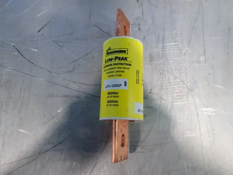 Used COOPER BUSSMANN LPJ125SP Fuses Ohio US | HGR 24 #1006756