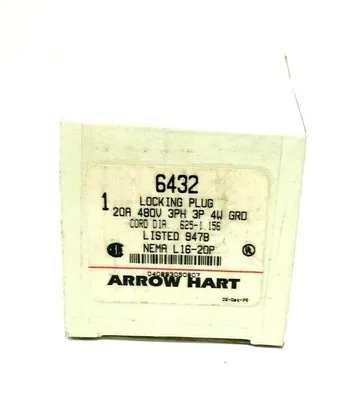2 NEW ARROW HART 6432 LOCKING PLUG