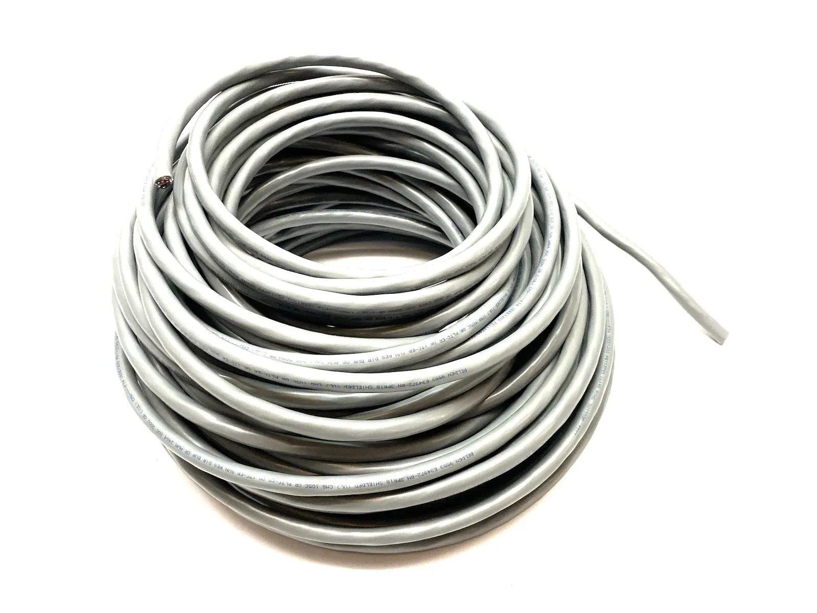 USED BELDEN HIGH PERFORM INSTR, 3 PR #18 STR TC, PVC INS E2