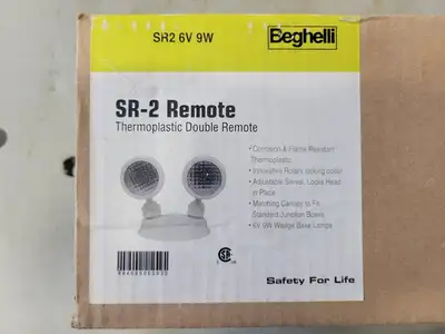 NEW BEGHELLI SR2 6V 9W