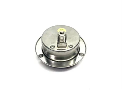KUL-GF | McDaniel  316SS Tube And Socket 2-1/2" Gauge, 1/4" NPT -30"Hg Vacuum 15psi - Used