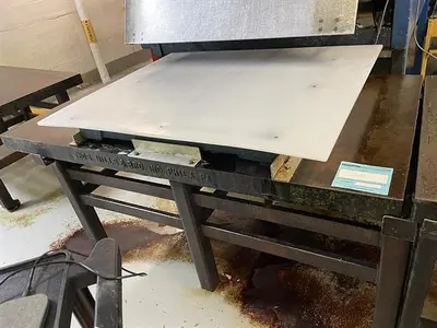 Thomas Mills 3 x 6 Ft Steel Water Cooled Table
