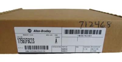 FACTORY SEALED ALLEN BRADLEY 1756IF6CIS INPUT MODULE SERIES A NEW, SURPLUS