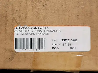 New | in-Stock PARKER FILTRATION D1VW004CNYGF45 Parts (Hydraulics and Pneumatics) British Columbia CA | Lenmark #266339