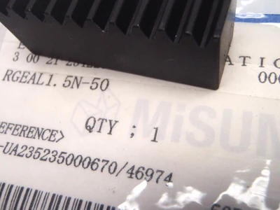 New | in-Stock Misumi Configurable L Dimension Gear Rack 20° Gear Accessories Michigan US | Maverick Industrial Sales #1401268