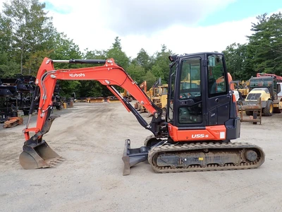 Used 2023 KUBOTA U55-5 Crawler Excavators - Mini Massachusetts US | Brookside Equipment Sales #1422160