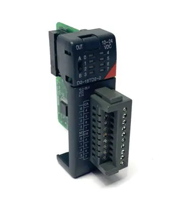 USED AUTOMATIONDIRECT DIRECTLOGIC DL205 DISCRETE OUTPUT MODULE, 16-POINT