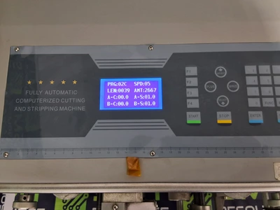 AUTOMATIC COMPUTERIZED CUTTING AND STRIPPING MACHINE AF-905AA