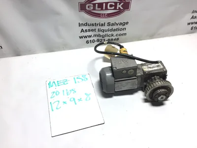SEW-EURODRIVE WF10 DT56L4 0.15KW 156RPM 10.25:1 Ratio Gear Motor Reducer 3ph