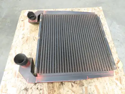 7608-6332 Radiator 28.5x27.5x2" Off of 8.3L Cummins Diesel 3.75" OD Aluminum
