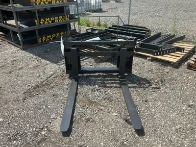 Used AGT SAII100 SKID STEER FORK ATTACHMENT Pallet Forks Michigan US | Miedema Asset Management Group #1342476