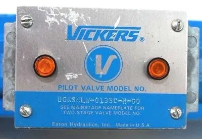 USED VICKERS DG4S4LW-0133C-H-60 PILOT VALVE DG4S4LW0133CH60