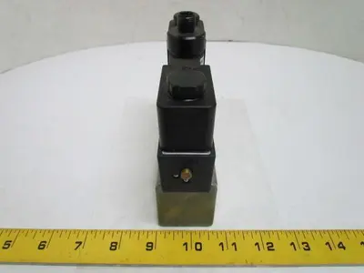 Rexroth Ceram GT-010062-00909 Double Solenoid Valve 4-Pin 24VDC ISO Sz 1