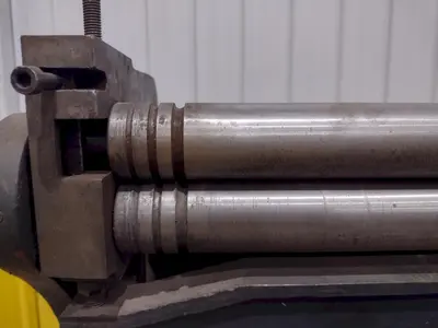 40" WELBILT HAND PRESS BRAKE & SHEET ROLLER: YOBRO #25208