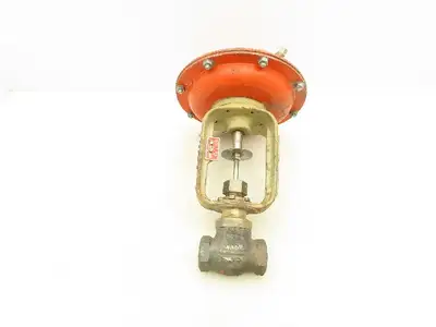 H.D. Baumann 32-24 588 Pneumatic Diaphragm Control Valve 1/2" Threaded Bronze