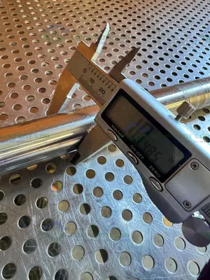 Used 39" STAINLESS STEEL MIXING SHAFT 1" DIAMETER W/ 7" IMPELLER Agitator Shaft California US | Equipment Lab #1413974