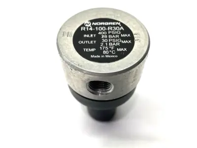 Used NORGREN PNEUMATIC REGULATOR 1/4" 400PSIG Air Pressure Regulators | Maverick Industrial Sales #1104119