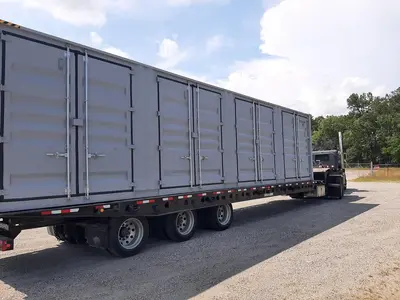 New 40 Ft. Side Door Shipping Container