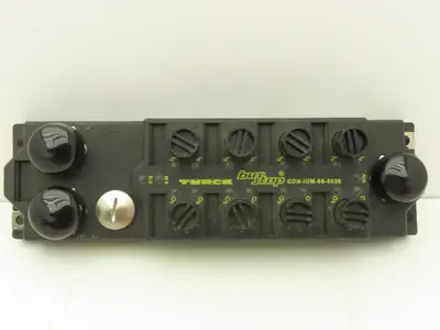 Turck CDN-IOM-88-0036 Bus Stop Device Net 8 In/8 Out Station 11-26VDC Input