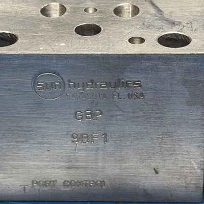 Used Sun Hydraulics GBP9BF1 Valves/Fittings Indiana US | J&J Industrial Supply #1275473