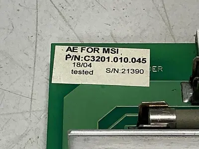 USED AMERICAN MSI CORPORATION C3201.010.045