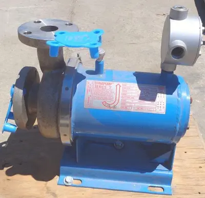 Pump, Centrif., 6 HP, S/st, 2" In/4.5" Out, DynaPump #S743021