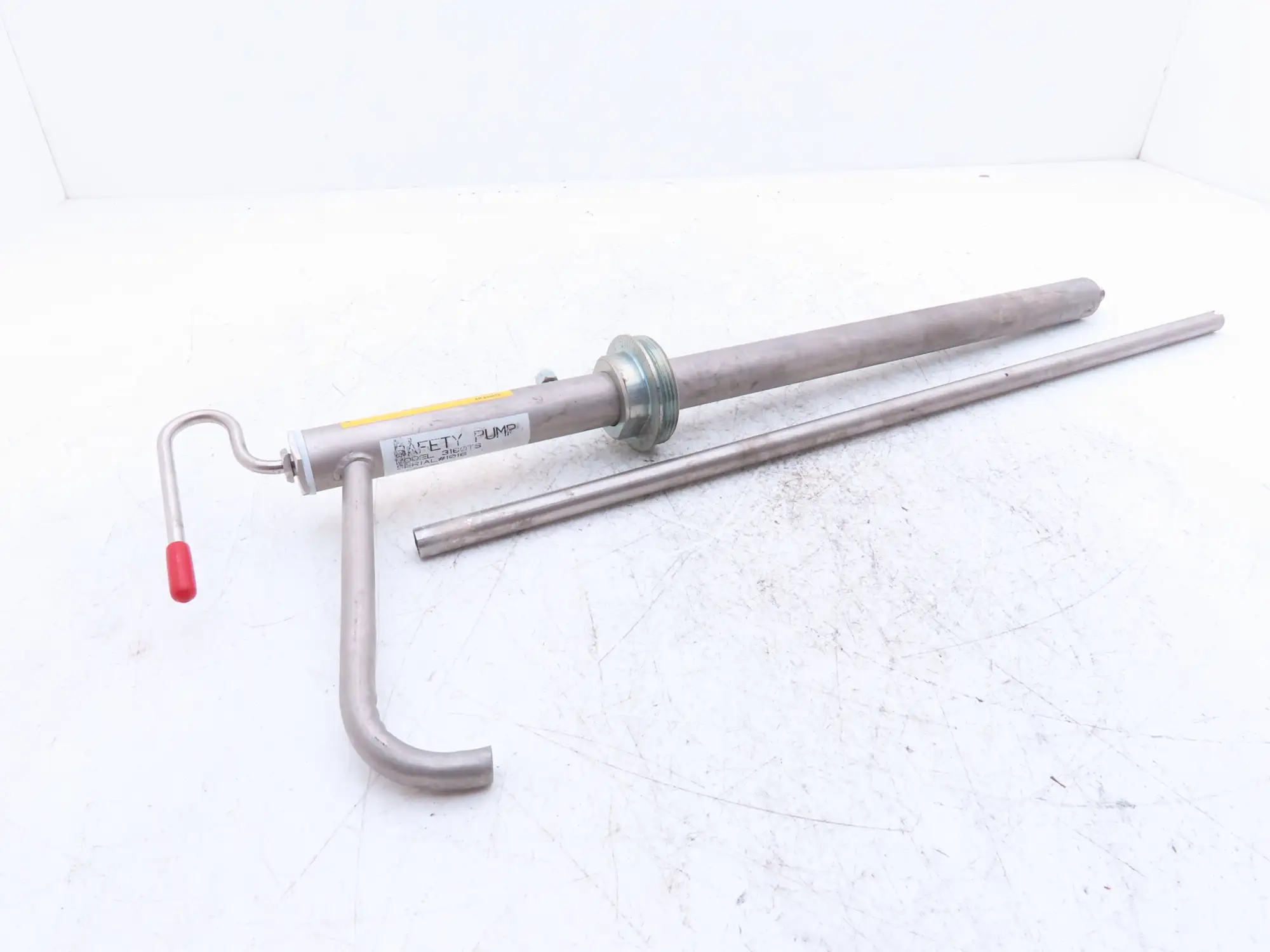 Ayling & Reichert 3160TS Stainless Steel Safety Drum Pump Bung Adaptor Pail
