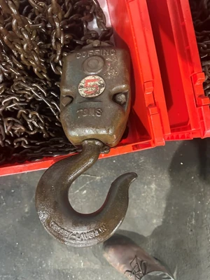 COFFING 5TON CHAIN HOIST - MANUAL