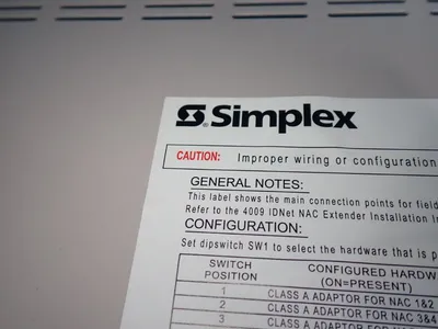 Used SIMPLEX 4009 Industrial Controls Ohio US | HGR 24 #1249392