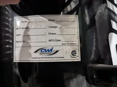 Used 2019 CWI WOODWORKING TECHNOLOGIES CWI-DCP020H Dust Collectors British Columbia CA | Steep Hill Equipment Solutions #1244560