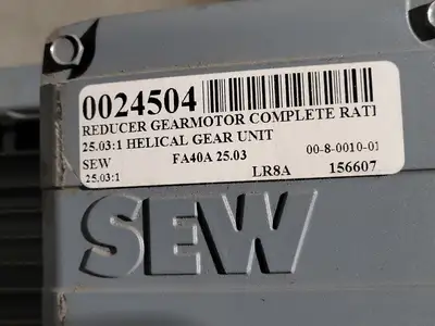 USED SEW-EURODRIVE FA47/A/G