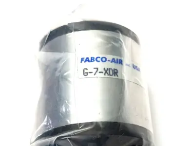G-7-XDR | Fabco-Air  Compact Double Rod Pneumatic Cylinder 3/4" Bore 3/4" Stroke - New